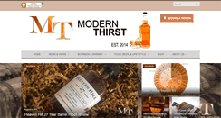 Desktop Screenshot of modernthirst.com